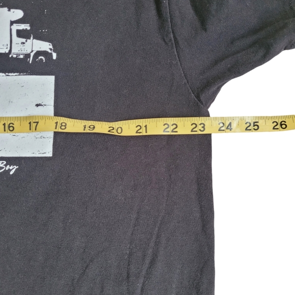 McCallaghan The Golden Hearted Boy Distressed Neck Shirt Size XL (Estimated) NYC - Picture 8 of 10